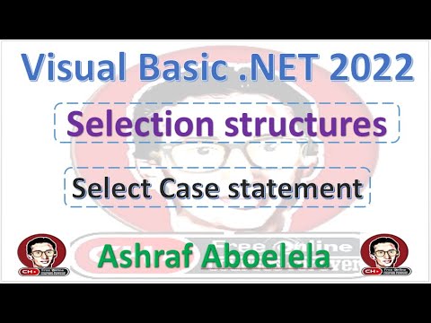 Visual Basic Net 2022 75 Select Case statement - YouTube