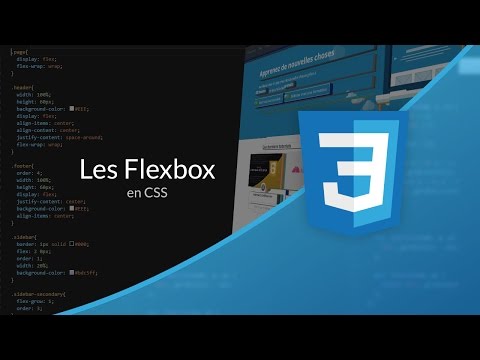 Tutoriel CSS : Flexbox