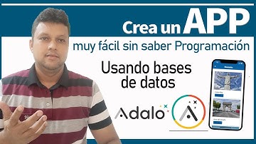 🎯Cómo crear una APP en ADALO con #️⃣ Bases de Datos