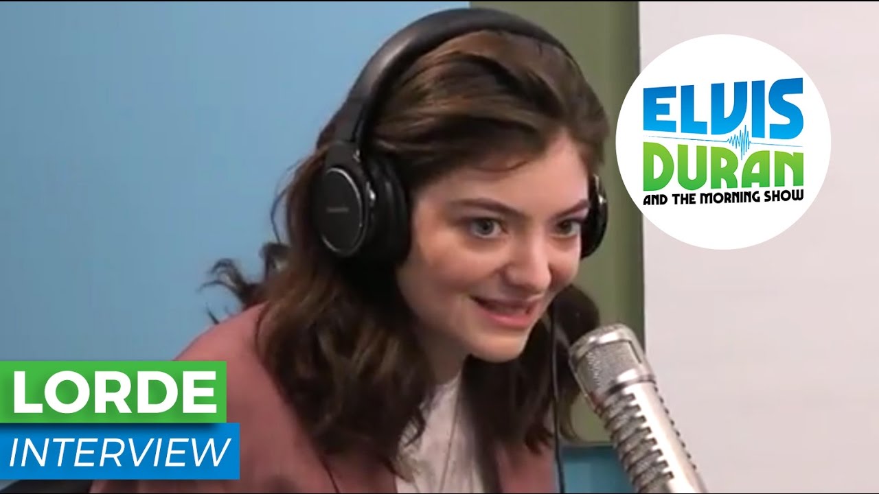 Lorde Chats About Her New Album, "Melodrama" | Elvis Duran ...