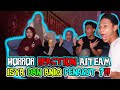 Horror reaction bersama adik2  semua menjerit ketakut4n 