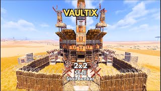 Vaultix – 2x2 Shell Base with Stair Bunker Core (2025)