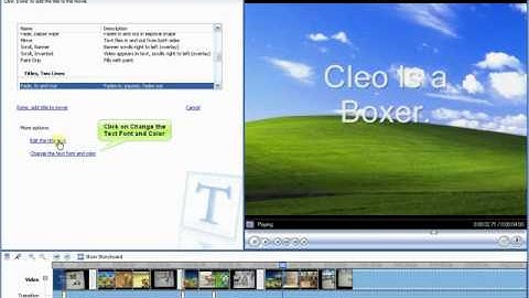 How to Make a Movie or Slideshow Using Windows Movie Maker
