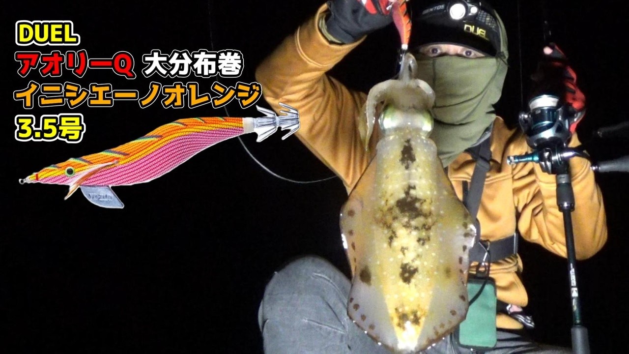 【エギング】3月発売予定のDUELアオリーQ30周復刻版、いにしえのエギを使ったら連敗ストップ!!