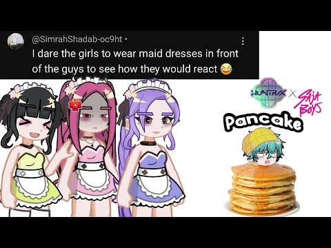 SAJA BOYS DO YOUR DARES Pt 2 KPOP Demon Hunters Ft Huntrix Gacha Meme