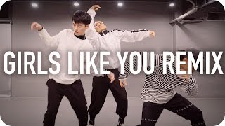 Enoh teaches choreography to girls like you (remix) by maroon 5.
1million dance studio channel: https://www./1milliondancestudioasia
offic...