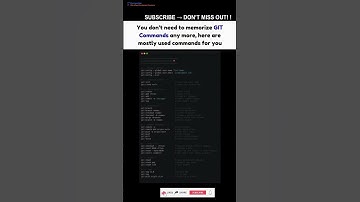 Subscribe 👍 Like ❤️ | GIT Commands Every Developer Should Know #shorts #youtubeshorts #viral