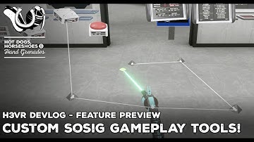 H3VR Early Access Devlog: Custom Sosig Gameplay Tools!