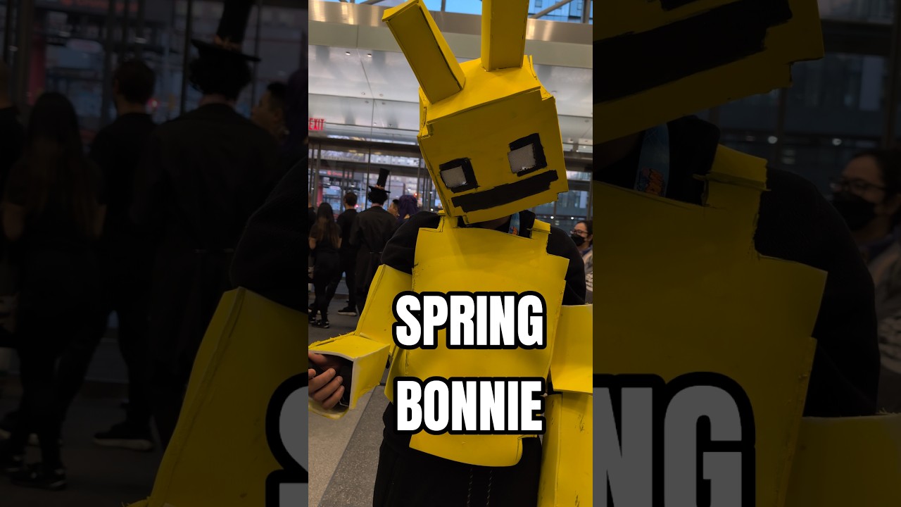 Spring Bonnie Cosplay from Five Nights at Freddy's #fnaf #fivenightsatfreddys #springbonnie