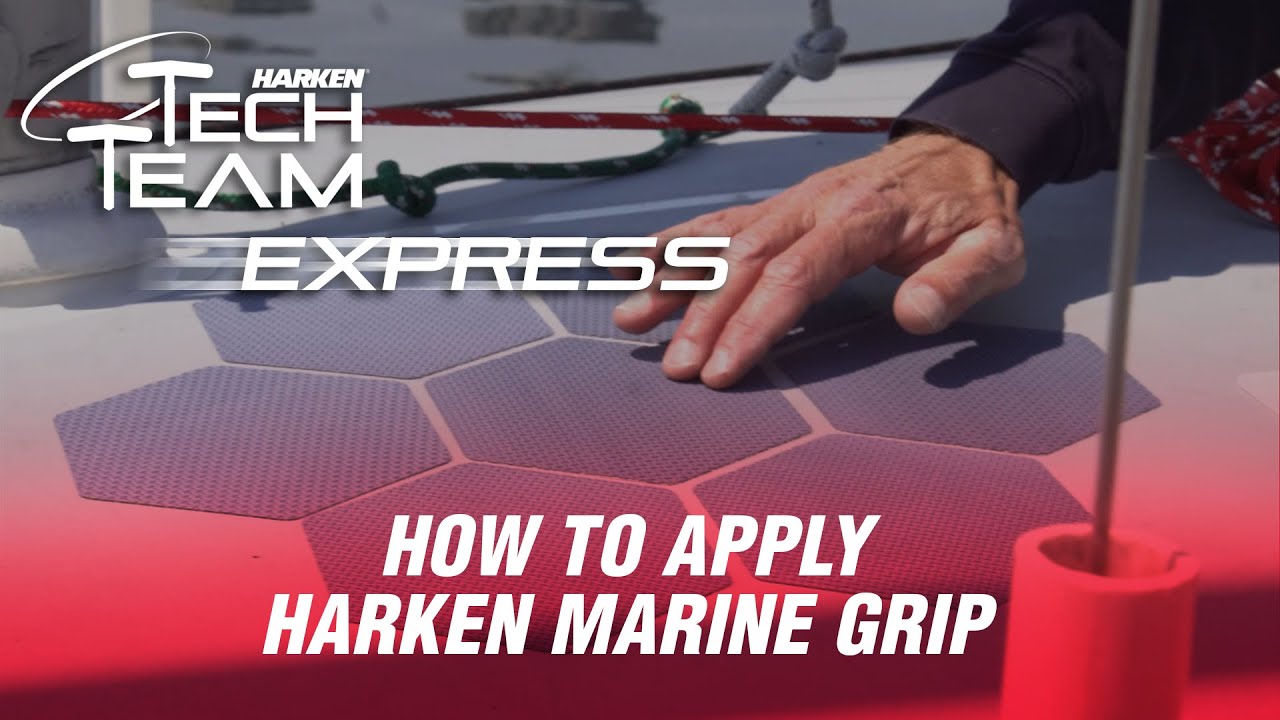 ⁣How to Apply Harken Marine Grip || Tech Team Express