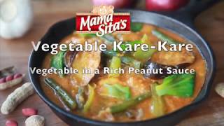 Braised Vegetables in Toasted Peanut Kare-kare Sauce