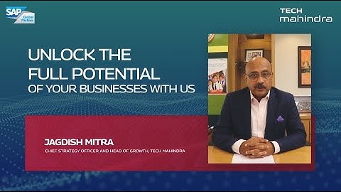 Tech Mahindra at SAP SAPPHIRE 2023 - Jagdish Mitra