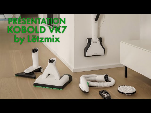 L'aspirateur-laveur Kobold VK7 de Vorwerk estampillé Produit de l