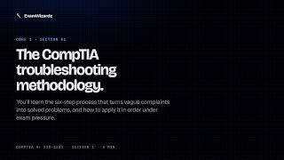 CompTIA A+ Troubleshooting Methodology: All 6 Steps in Order (220-1201 5.1)
