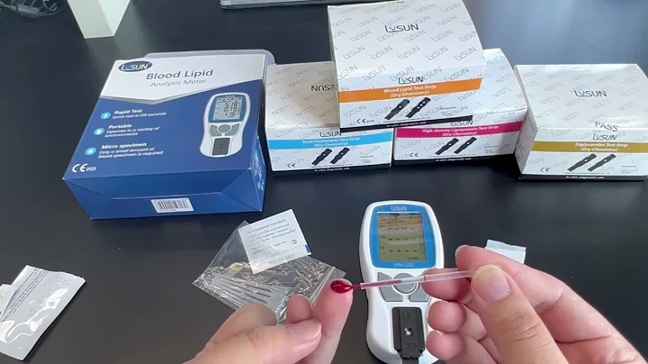 11 LPM-102 Blood lipid analysis meter operation guide safety lancet