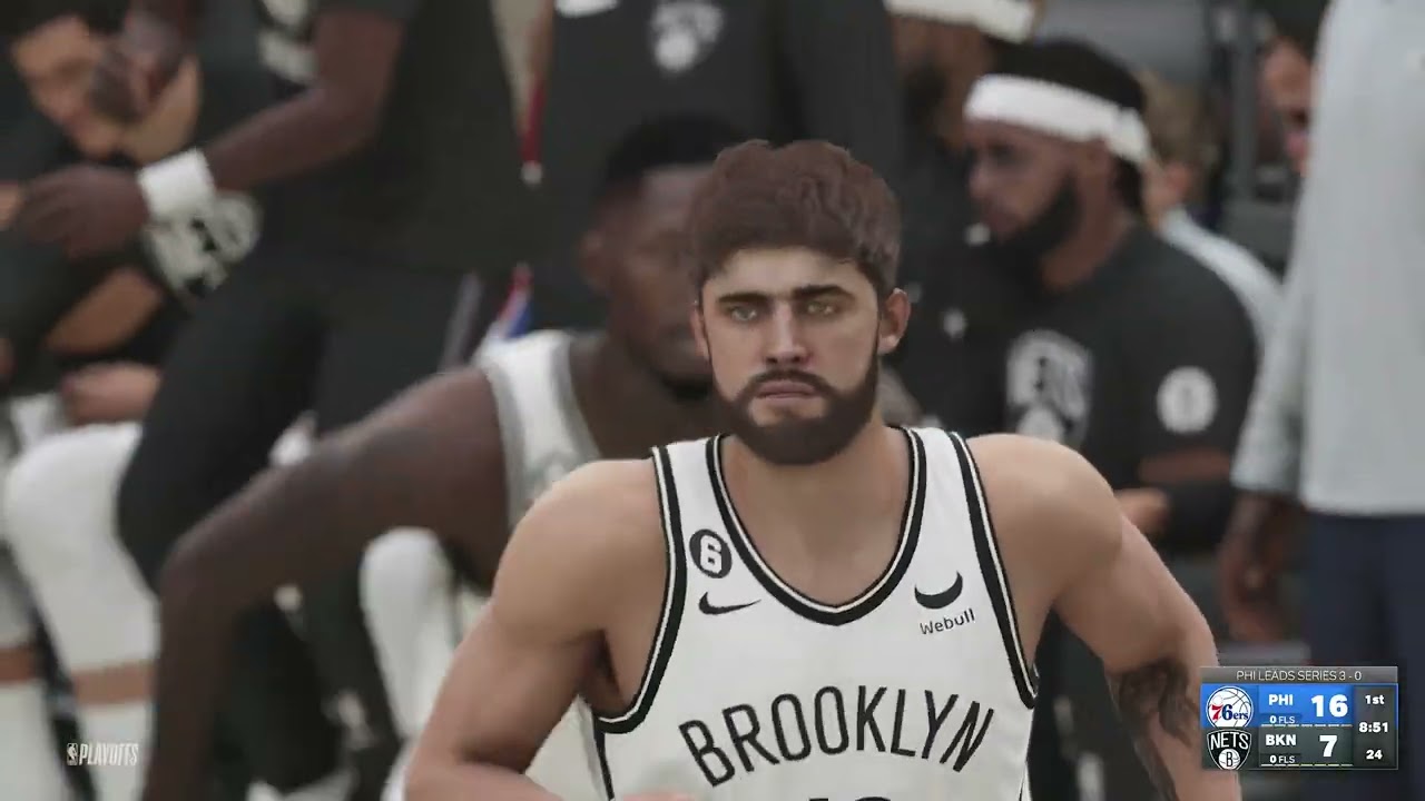 NBA 2K23 (Next Gen) - (New City Edition Uniforms) Boston Celtics vs  Brooklyn Nets 