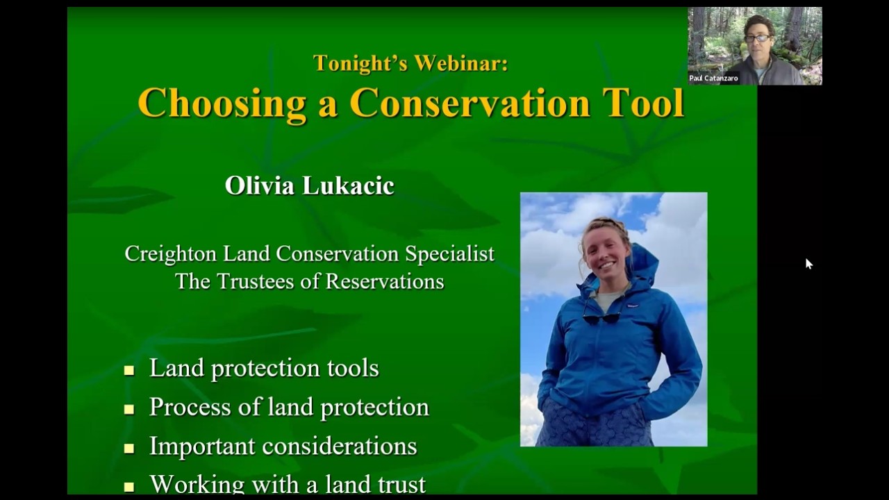Permanent Land Conservation Tools with Olivia Lukacic (2/10/26)