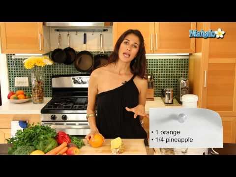 How to Make Orange Pineapple Juice