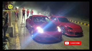 Car Race Vampire Yt Rx8 With 350Z At Karachi Stan