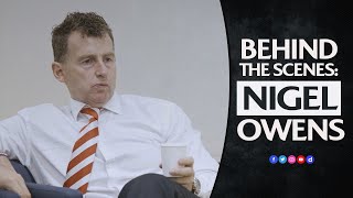 Behind the scenes: A matchday with Nigel Owens