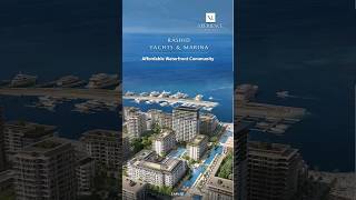 Dubai's Waterfront Gem: Invest in Rashid Yachts & Marina  #realestate #emaar #dubairealestate