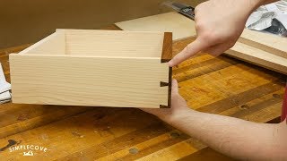 How To Easily Cut Half Blind Dovetails