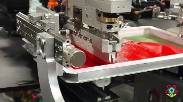 MS 1070 - Multifunction silk-screen machine for squeezable tubes