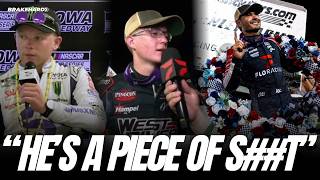 Kyle Larson & Ryan Timms Exchange Words | Ty Gibbs Presser | NASCAR Fans Don't Like Leigh Diffey