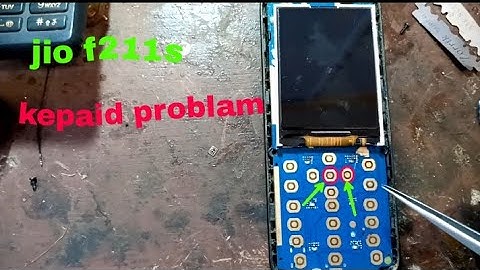 Jio Phone 211s Home Button Not Working Kepaid problam