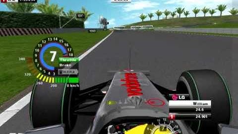 Malasya - F1 WCP 2009 v2.3 -  McLaren F1 - F1simtech - Onboard