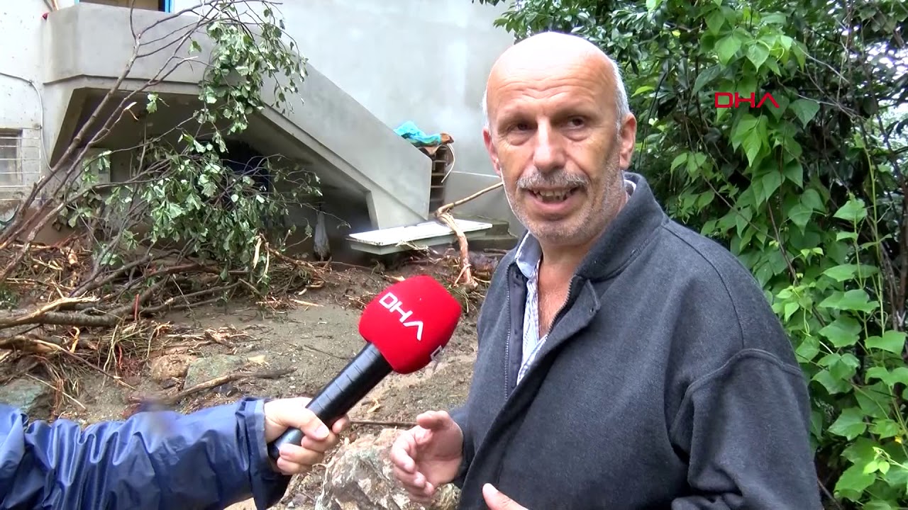 Sel anı kameraya böyle yansıdı; Dehşet anını yaşayan o aile konuştu