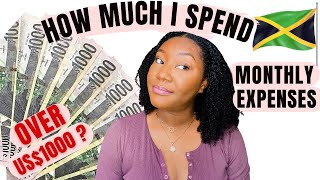 JAMAICA MONTHLY LIVING COSTS // HOW MUCH I SPEND 2021