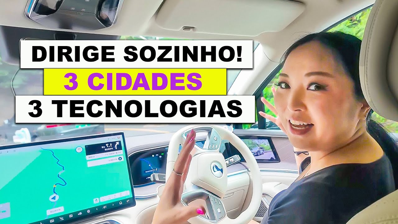 Minha primeira vez dirigindo na China sem dirigir!