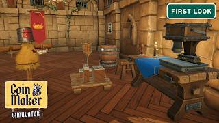 Crafting Coins to Appease the King! | Coin Maker Simulator Demo First Look