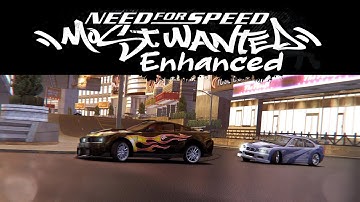 NFS MOST WANTED 2005 - ENHANCED MOD 2024 | Tutorial & Video settings