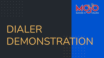 Mojo Dialer Demonstration Video