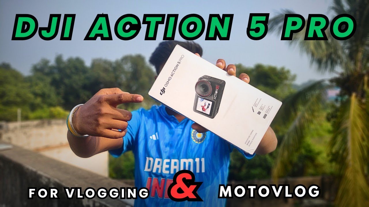 New Camera For vlogging 🥵🥵|| DJI Action 5 pro || Kolkata Explore||