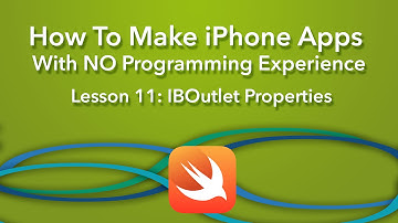 How To Make an App - Ep 11 - Swift IBOutlet Properties (Xcode 7, Swift 2)