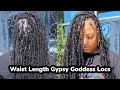 How To Do Waist Length Gypsy Goddess Locs