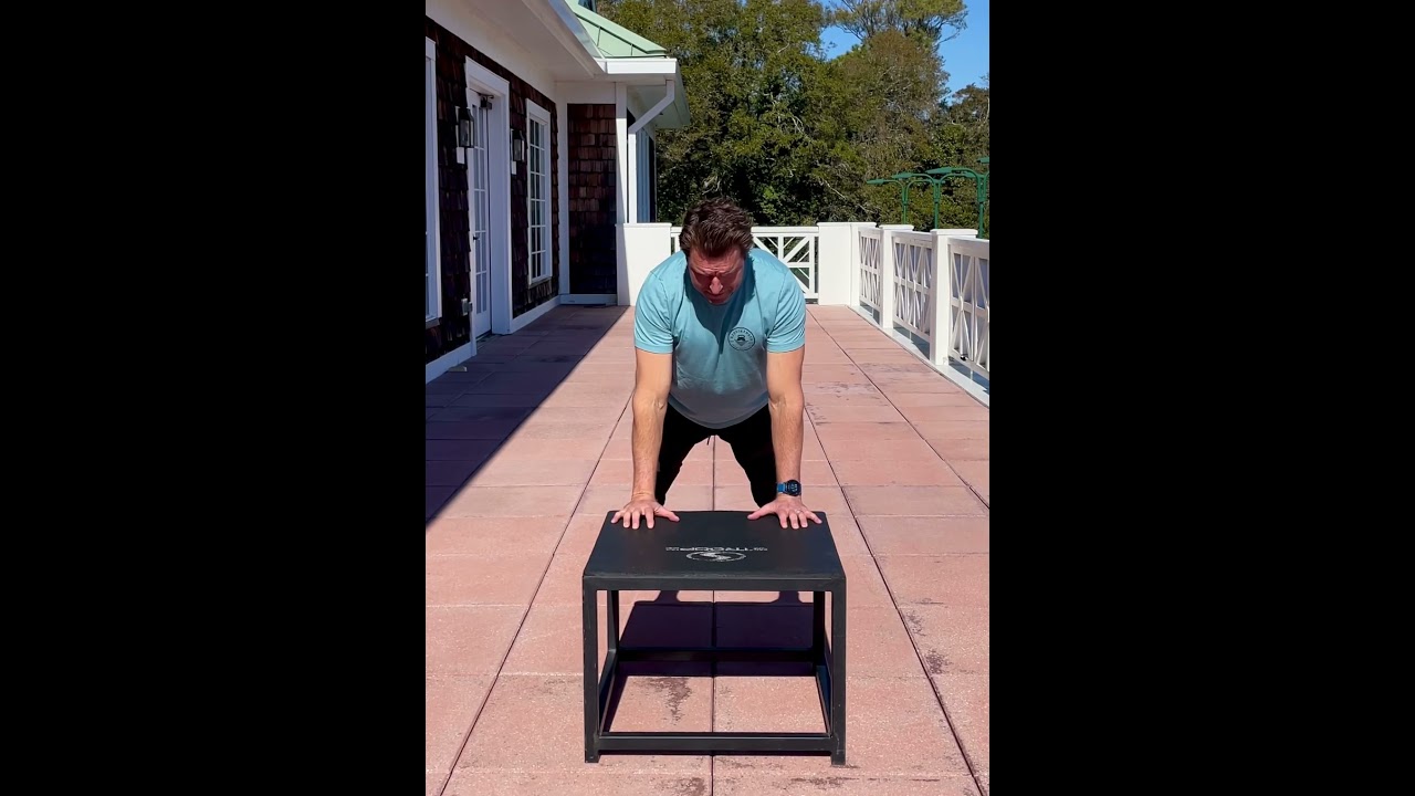 Plyo Box Push Ups: Elevate Strength, Stability, and Power