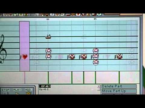 [Improved] Mario Paint Composer - Call of Duty: Black Ops - Rooftops(Op 40 Theme)