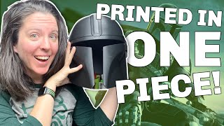 How to 3D Print Helmets in ONE PIECE With CURA Custom Supports // Making a Mando Pt. 1
