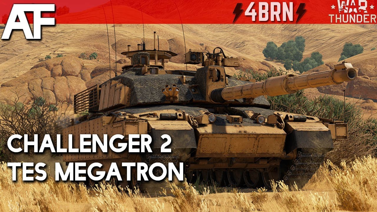 War Thunder - Challenger 2 TES  | Gameplay Tanky CZ/SK