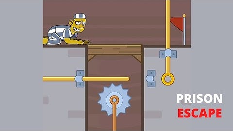 Prison Escape Pin Puzzle Android Game: level 1 to 10