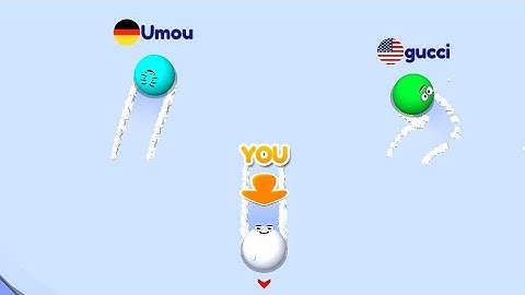 Snow Roll.io All Levels Gameplay Walkthrough (Android/iOS)