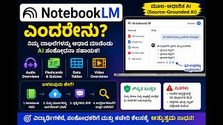🚀 Google NotebookLM ಏನು? 🤖 AI Study Assistant ಸಂಪೂರ್ಣ ಮಾಹಿತಿ | Kannada Tutorial 2026