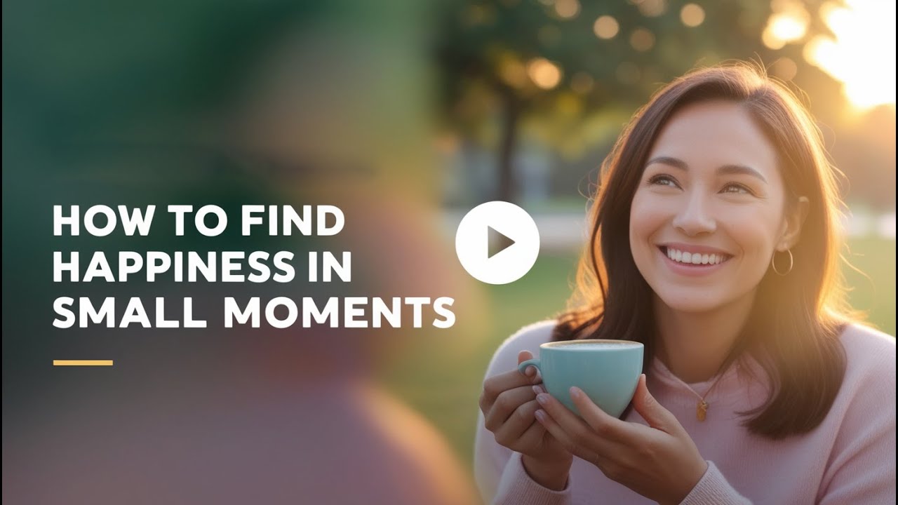 How to Find Happiness in Small Moments: Simple Steps to Boost Your Joy ...