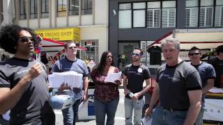 Boxcar Crew At Sf Pride 2009 Performing Anthem Of Freaks From The Original Musical Rent Boy Ave.
