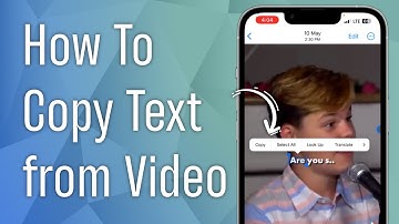 How to Copy Text from Video on iPhone