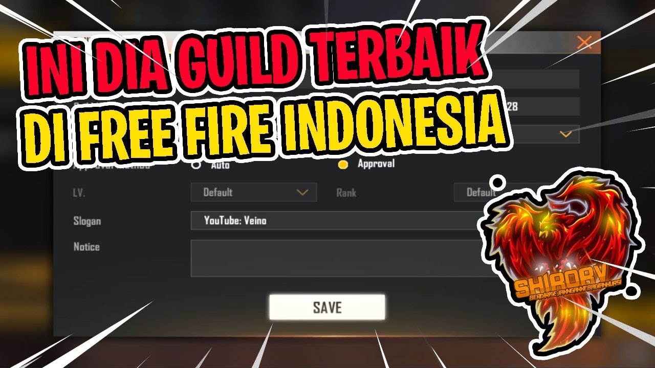 OPEN MEMBER GUILD TERBARU 2020 FREE FIRE INDONESIA YouTube OPEN MEMBER GUILD TERBARU 2020 FREE FIRE INDONESIA YouTube